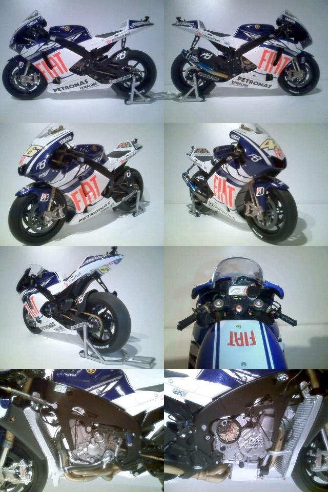 ミニチャンプス 1/12 MotoGP 2006年型YZR-M1 #46ロッシ - おもちゃ